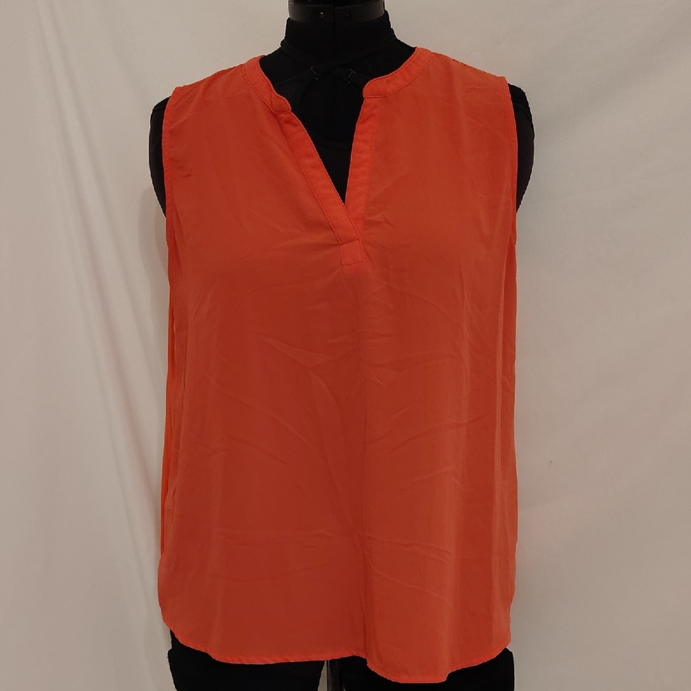 Papermoon Orange Sleeveless V-Neck Camisole